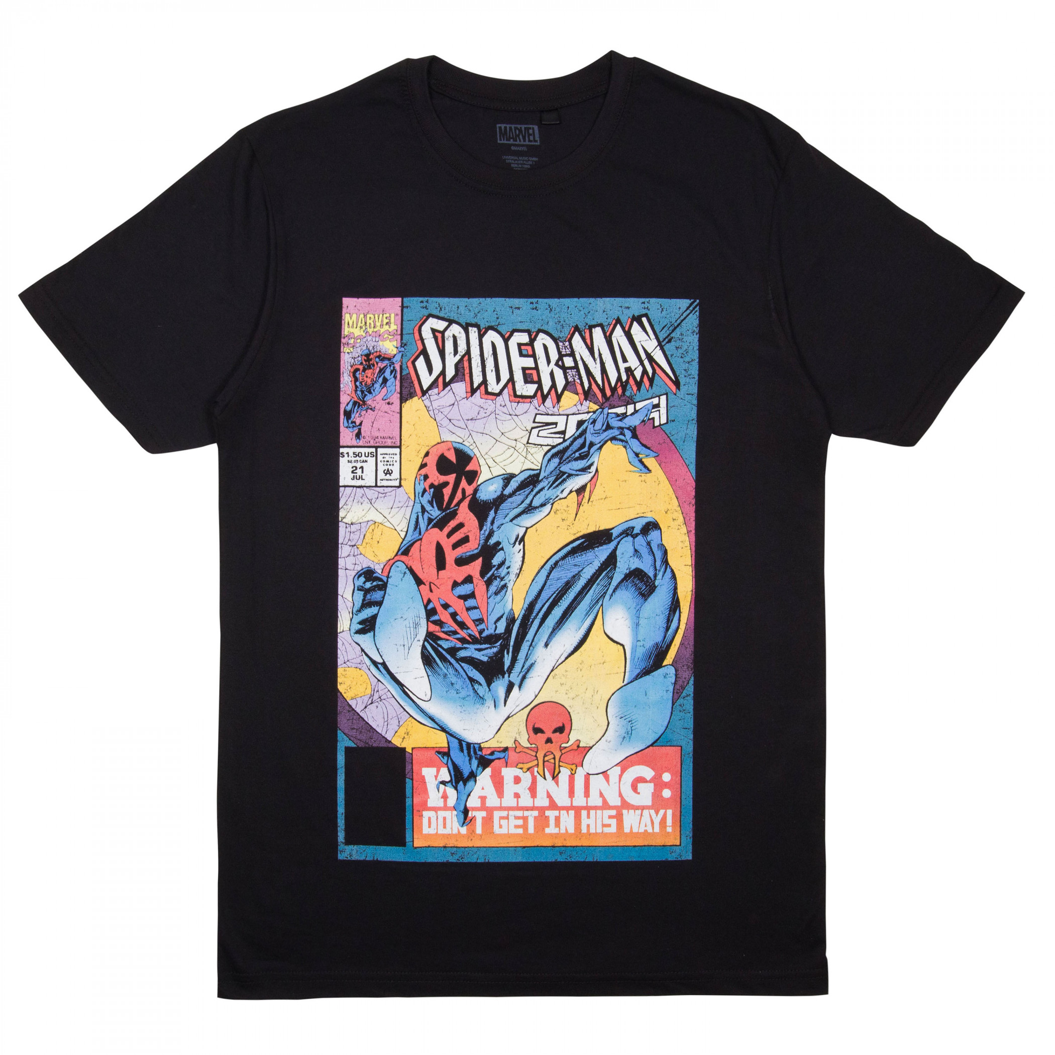 Spider-Man 2099 "Don't Get In His Way!" #21 Comic Cover T-Shirt